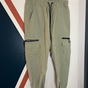 PacSun Sage Green Cargo Joggers